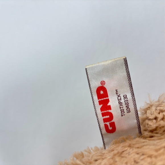 Gund Toothpick Teddy Bear Plush 15"‎ Stuffed Animal Toy Soft Floppy Tan Skinny - Picture 4 of 7